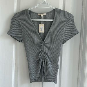 BNWT Maje Argent Top Size 2